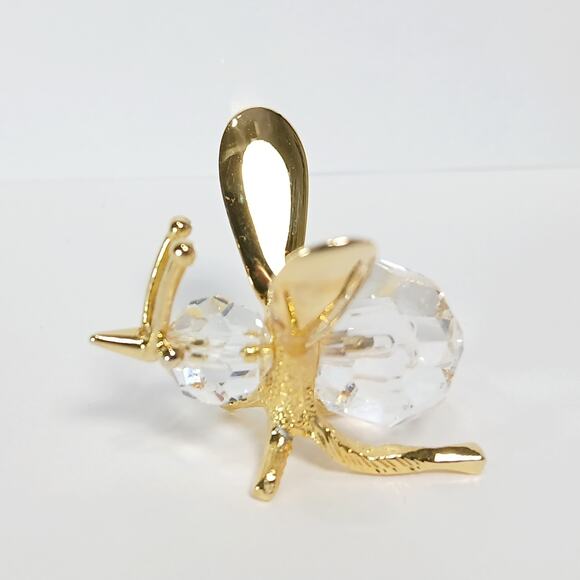 Swarovski 32% Full Lead Crystal Strass Collection Bumblebee Figurine w/Orig Box - Picture 6 of 9
